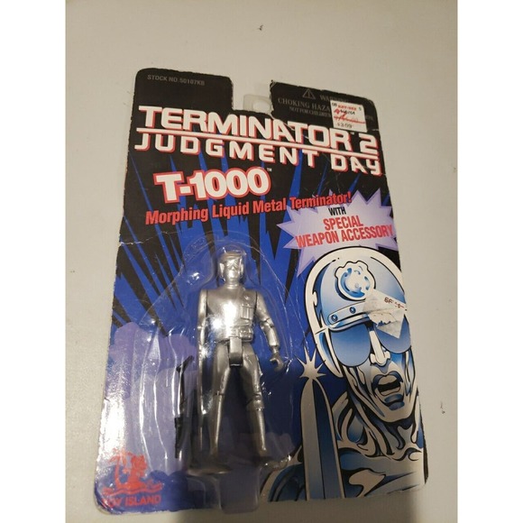 Terminator 2 Judgement Day T-1000 With Special Weapon Toy Island New And Sealed - Picture 1 of 8
